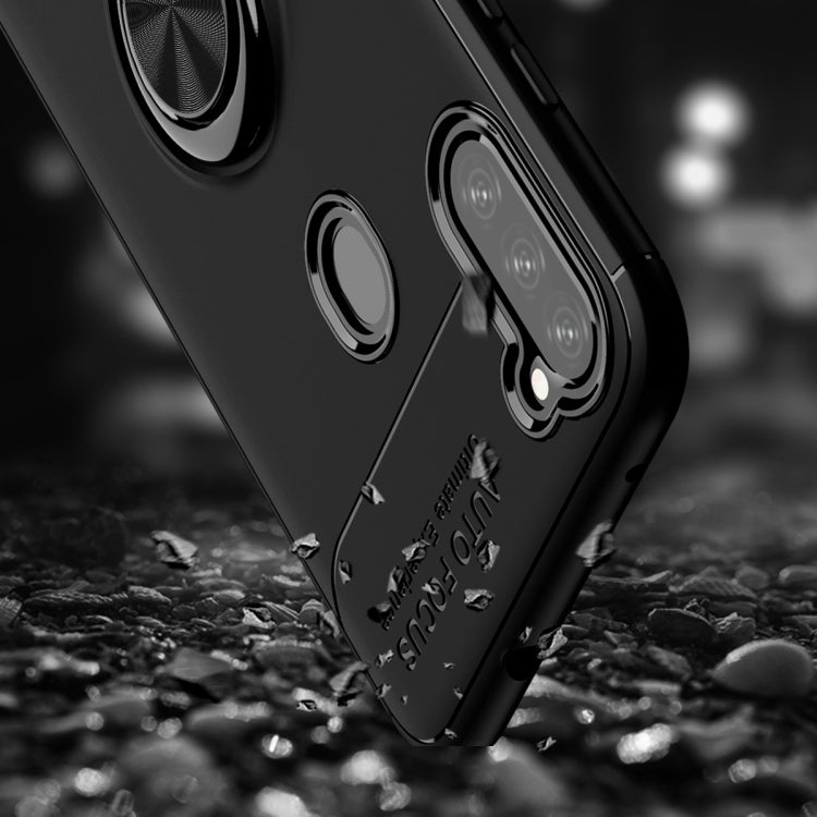 For Samsung Galaxy A11 Lenuo Shockproof TPU Protective Case with Invisible Holder