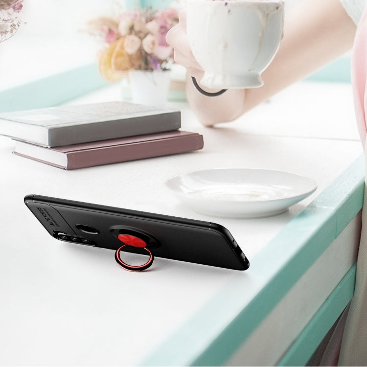 For Samsung Galaxy A11 Lenuo Shockproof TPU Protective Case with Invisible Holder