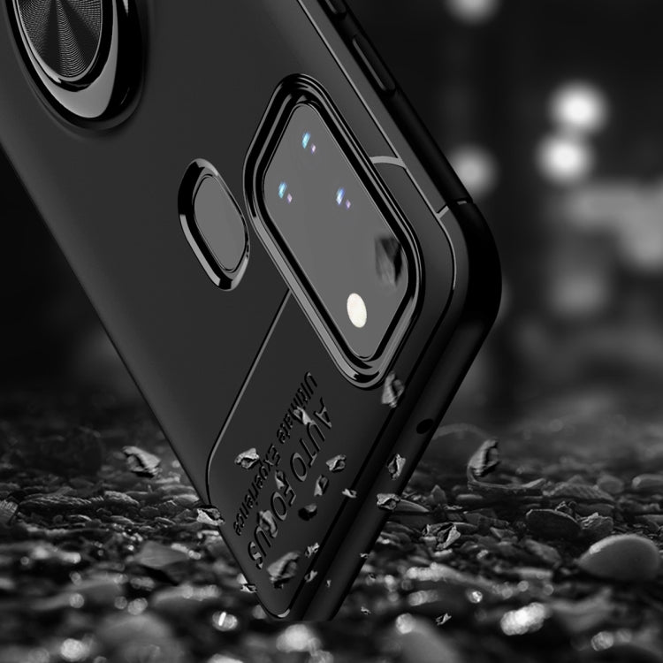 For Samsung Galaxy A21s Lenuo Shockproof TPU Protective Case with Invisible Holder