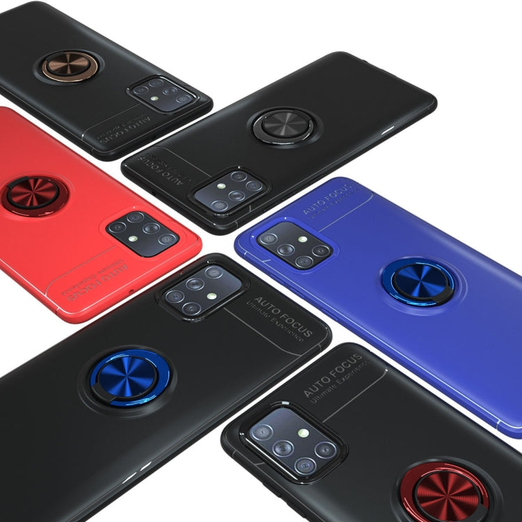 For Samsung Galaxy A51 5G Lenuo Shockproof TPU Protective Case with Invisible Holder