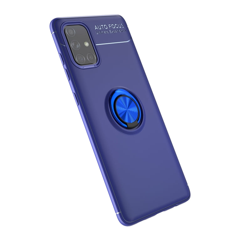 For Samsung Galaxy A51 5G Lenuo Shockproof TPU Protective Case with Invisible Holder