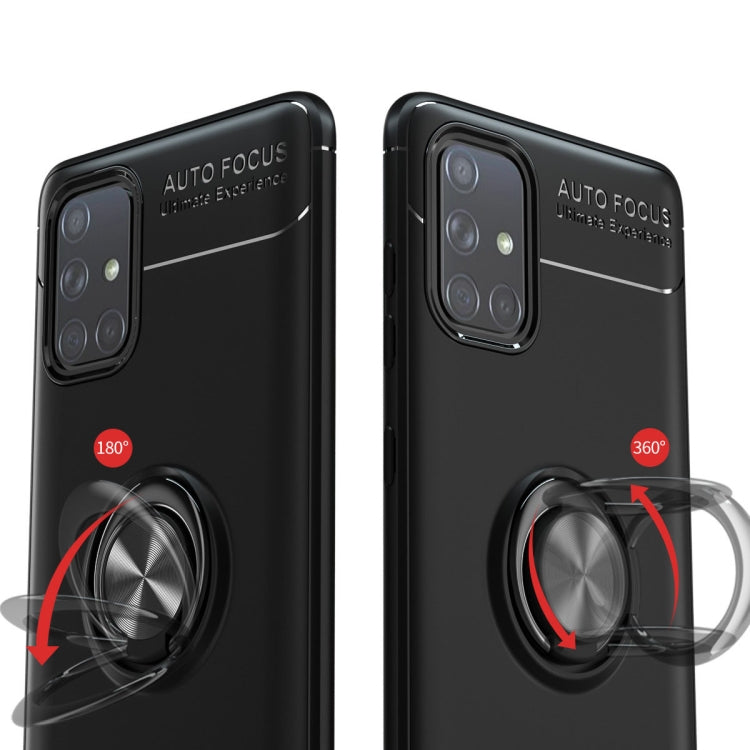 For Samsung Galaxy A51 5G Lenuo Shockproof TPU Protective Case with Invisible Holder