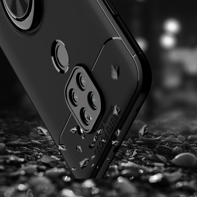 For Xiaomi Redmi Note 9 Lenuo Shockproof TPU Protective Case with Invisible Holder