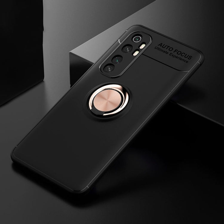 For Xiaomi Redmi Note 10 Lite Lenuo Shockproof TPU Protective Case with Invisible Holder