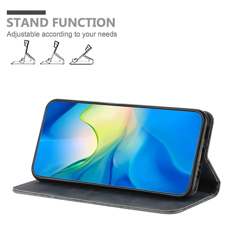 For Samsung Galaxy S23 FE 5G Ethnic Embossed Adsorption Leather Phone Case