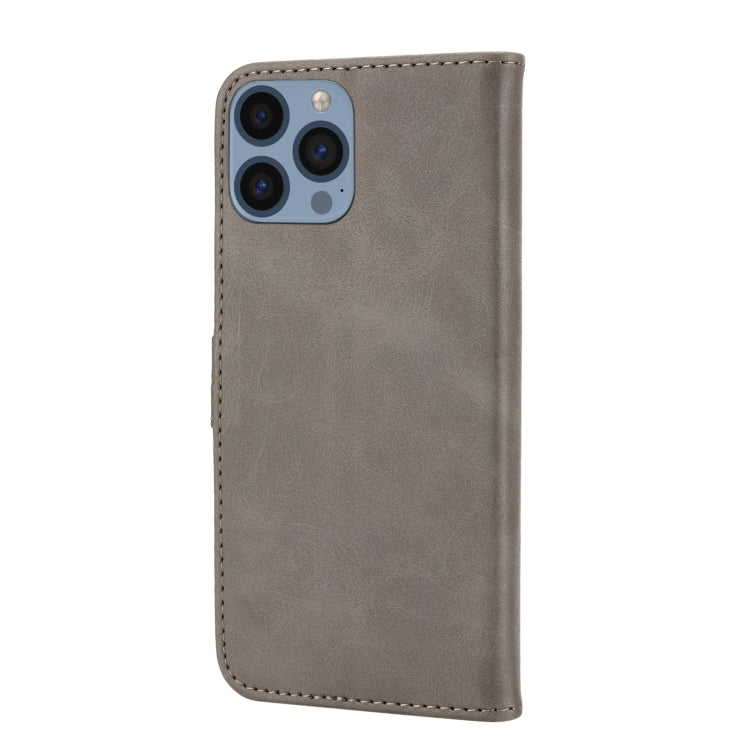 For iPhone 15 Pro Max Embossed Happy Cat Pattern Flip Leather Phone Case