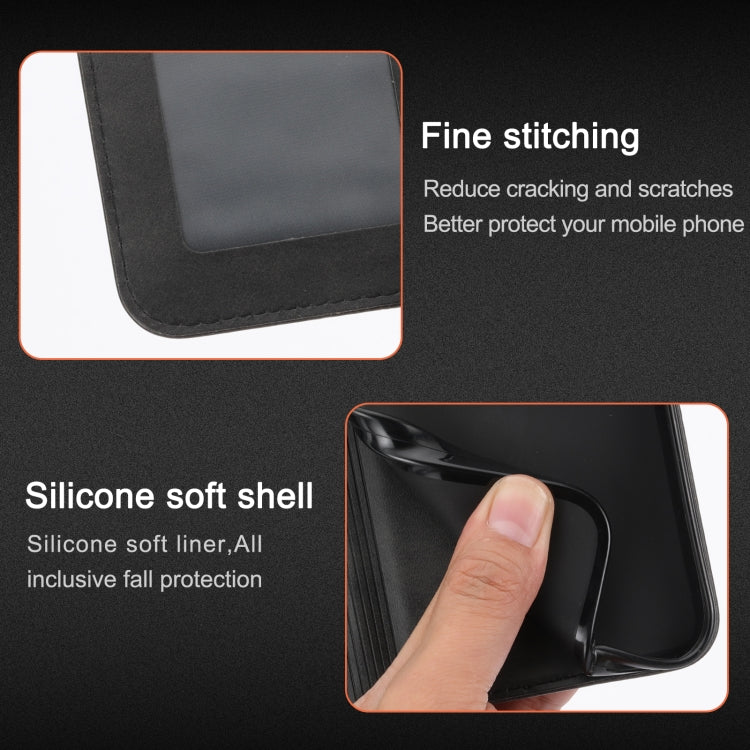 For iPhone 16 Pro Embossed Happy Cat Pattern Flip Leather Phone Case