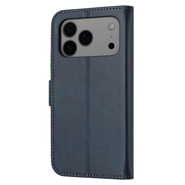 For iPhone 17 Pro Max Embossed Happy Cat Pattern Flip Leather Phone Case