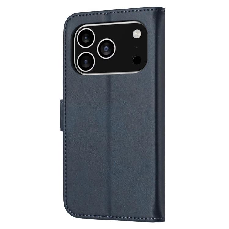 For iPhone 17 Pro Embossed Happy Cat Pattern Flip Leather Phone Case