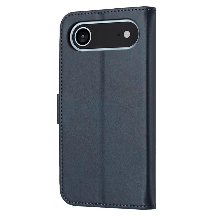 For iPhone Air Embossed Happy Cat Pattern Flip Leather Phone Case