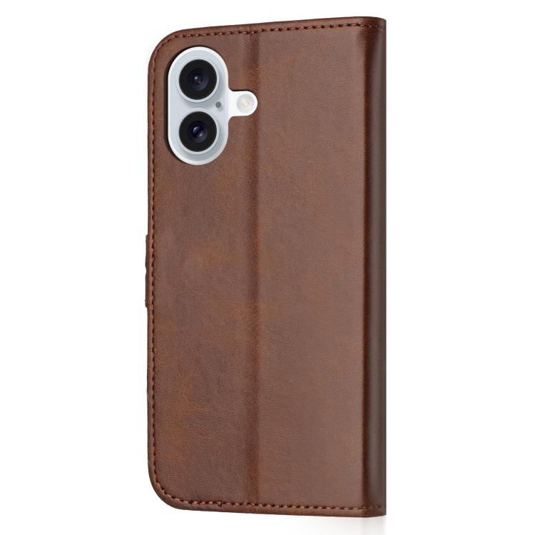 For iPhone 17 Embossed Happy Cat Pattern Flip Leather Phone Case