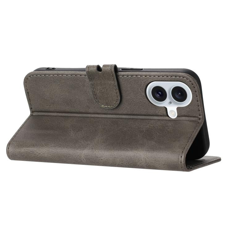For iPhone 17 Embossed Happy Cat Pattern Flip Leather Phone Case