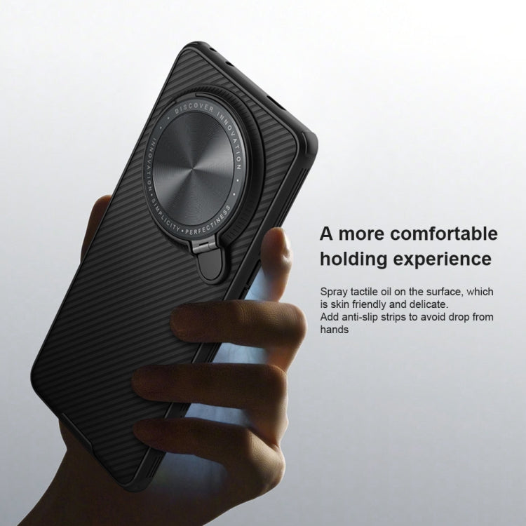 For OPPO Find X6 Pro NILLKIN Black Mirror Prop CD Texture Mirror Phone Case