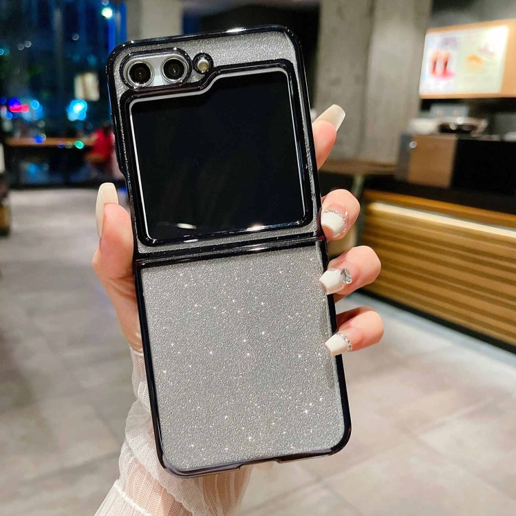 For Samsung Galaxy Z Flip5 Electroplating TPU Glitter Powder Phone Case