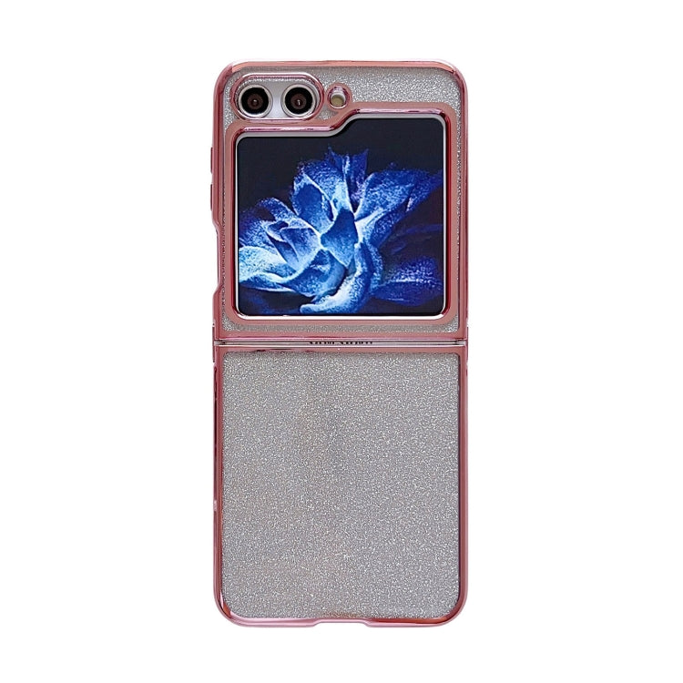 For Samsung Galaxy Z Flip5 Electroplating TPU Glitter Powder Phone Case