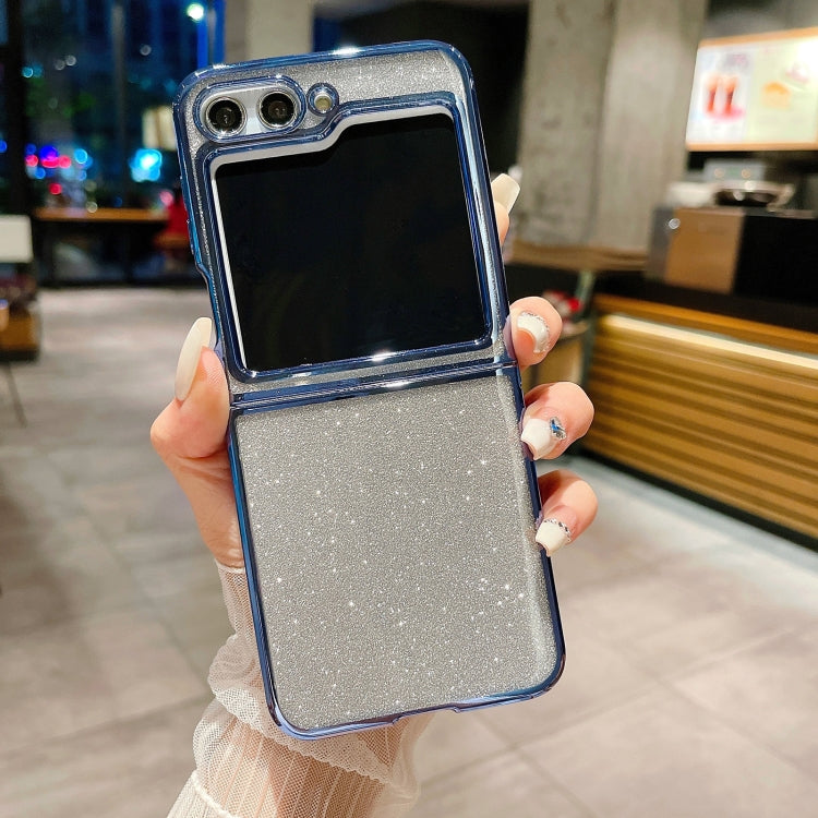 For Samsung Galaxy Z Flip5 Electroplating TPU Glitter Powder Phone Case