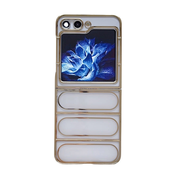 For Samsung Galaxy Z Flip5 Electroplating TPU Shield Phone Case