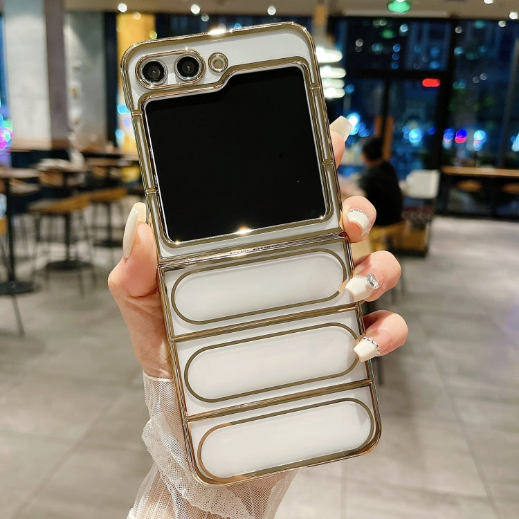 For Samsung Galaxy Z Flip5 Electroplating TPU Shield Phone Case