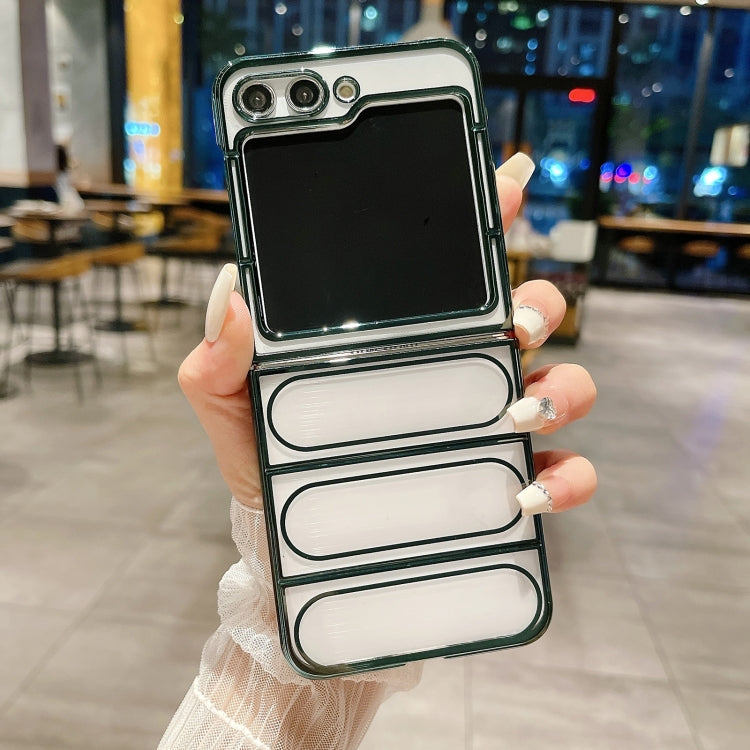 For Samsung Galaxy Z Flip5 Electroplating TPU Shield Phone Case
