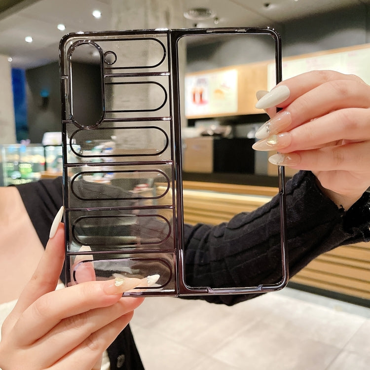 For Samsung Galaxy Z Fold5 Electroplating TPU Shield Phone Case