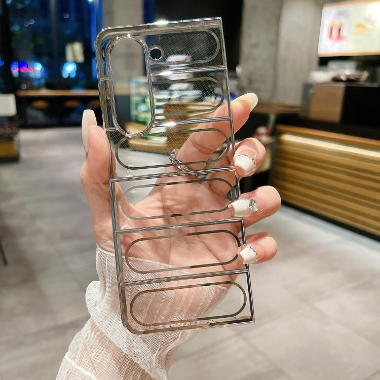 For Samsung Galaxy Z Fold5 Electroplating TPU Shield Phone Case