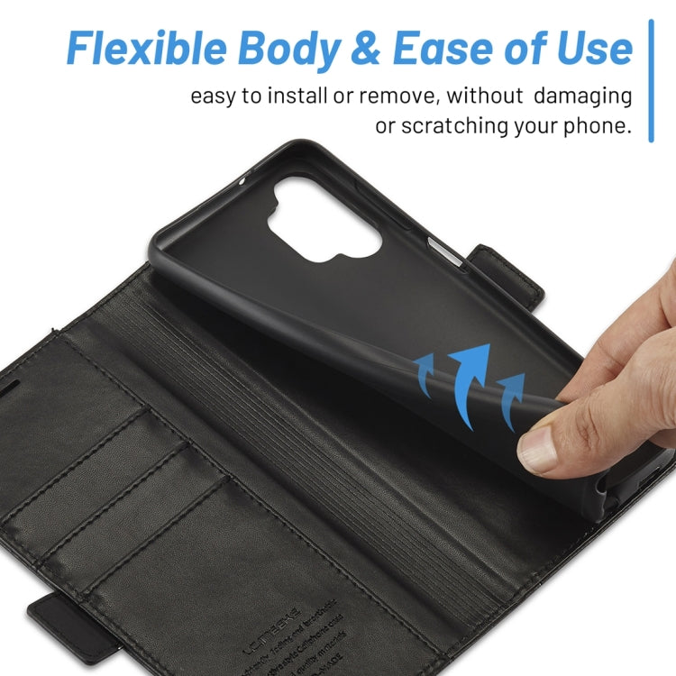 For Samsung Galaxy A13 4G/5G / A04 / A04s LC.IMEEKE Skin-friendly Card Slots Leather Phone Case