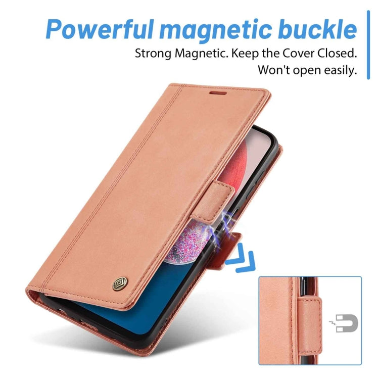 For Samsung Galaxy A13 4G/5G / A04 / A04s LC.IMEEKE Skin-friendly Card Slots Leather Phone Case