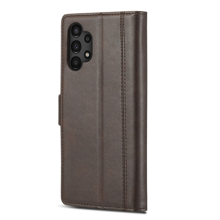 For Samsung Galaxy A13 4G/5G / A04 / A04s LC.IMEEKE Skin-friendly Card Slots Leather Phone Case