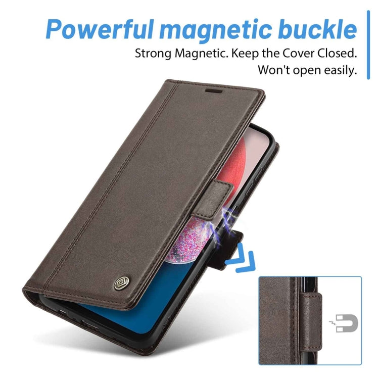 For Samsung Galaxy A13 4G/5G / A04 / A04s LC.IMEEKE Skin-friendly Card Slots Leather Phone Case