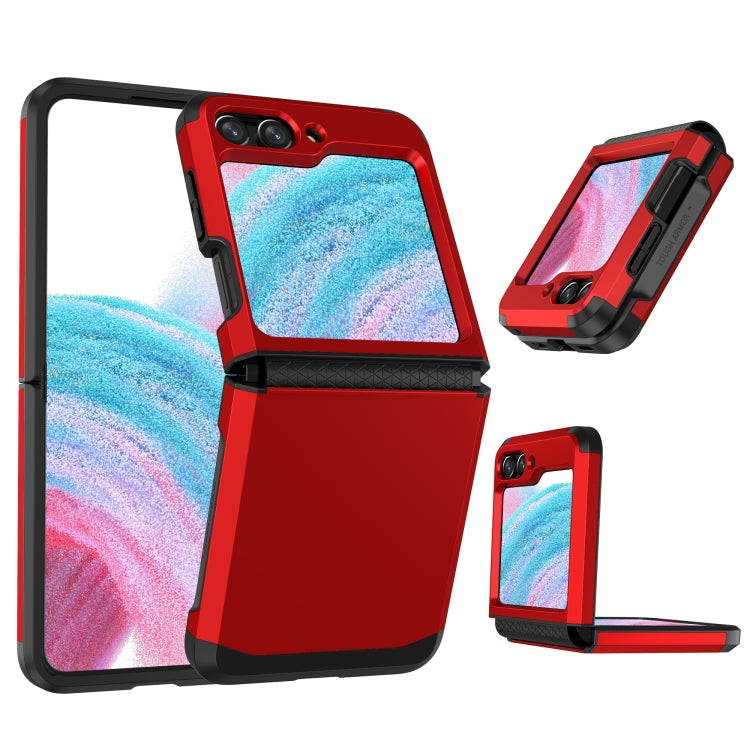 For Samsung Galaxy Z Flip5 SGP Armor 2 in 1 Color Contrast TPU Hybrid PC Phone Case