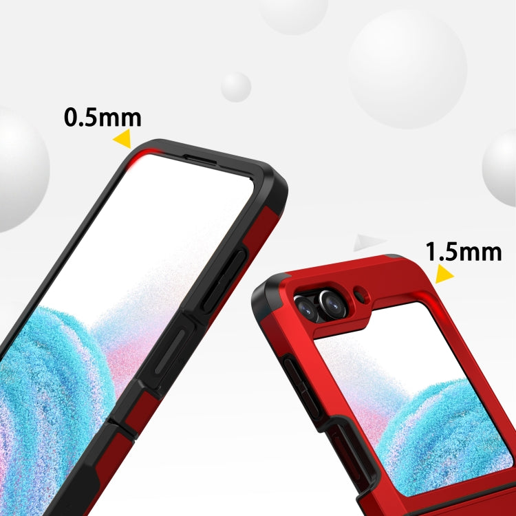 For Samsung Galaxy Z Flip5 SGP Armor 2 in 1 Color Contrast TPU Hybrid PC Phone Case