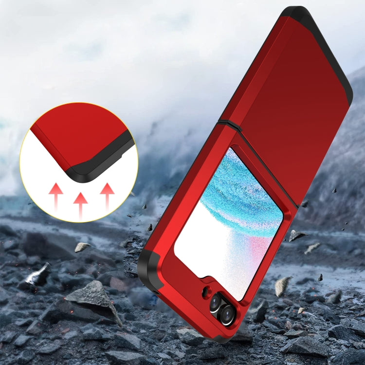 For Samsung Galaxy Z Flip5 SGP Armor 2 in 1 Color Contrast TPU Hybrid PC Phone Case
