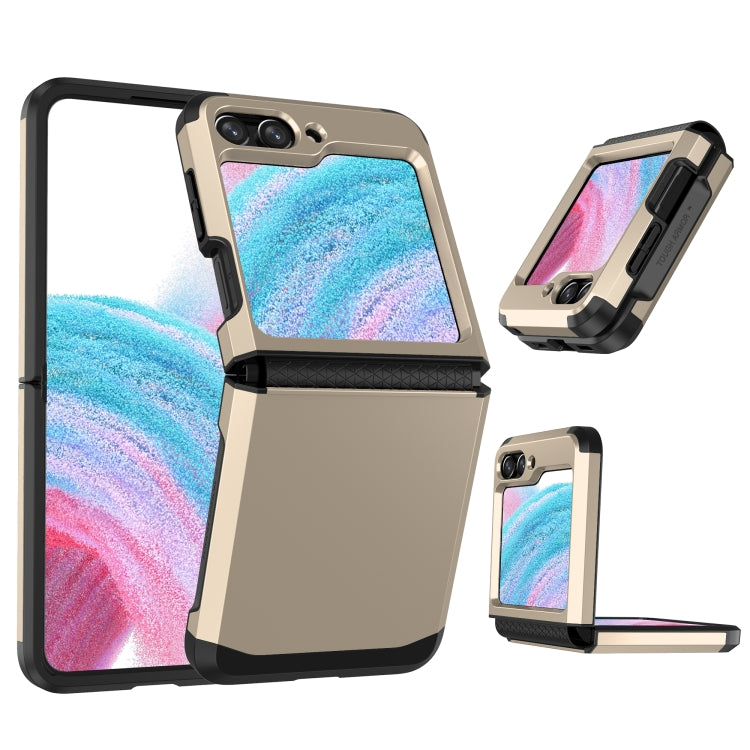For Samsung Galaxy Z Flip5 SGP Armor 2 in 1 Color Contrast TPU Hybrid PC Phone Case