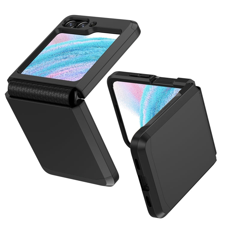 For Samsung Galaxy Z Flip5 SGP Armor 2 in 1 Color Contrast TPU Hybrid PC Phone Case