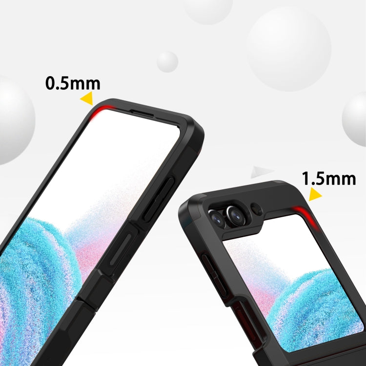 For Samsung Galaxy Z Flip5 SGP Armor 2 in 1 Color Contrast TPU Hybrid PC Phone Case