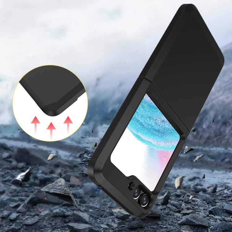 For Samsung Galaxy Z Flip5 SGP Armor 2 in 1 Color Contrast TPU Hybrid PC Phone Case