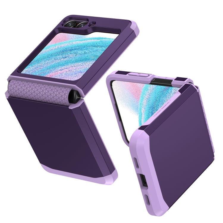 For Samsung Galaxy Z Flip5 SGP Armor 2 in 1 Color Contrast TPU Hybrid PC Phone Case