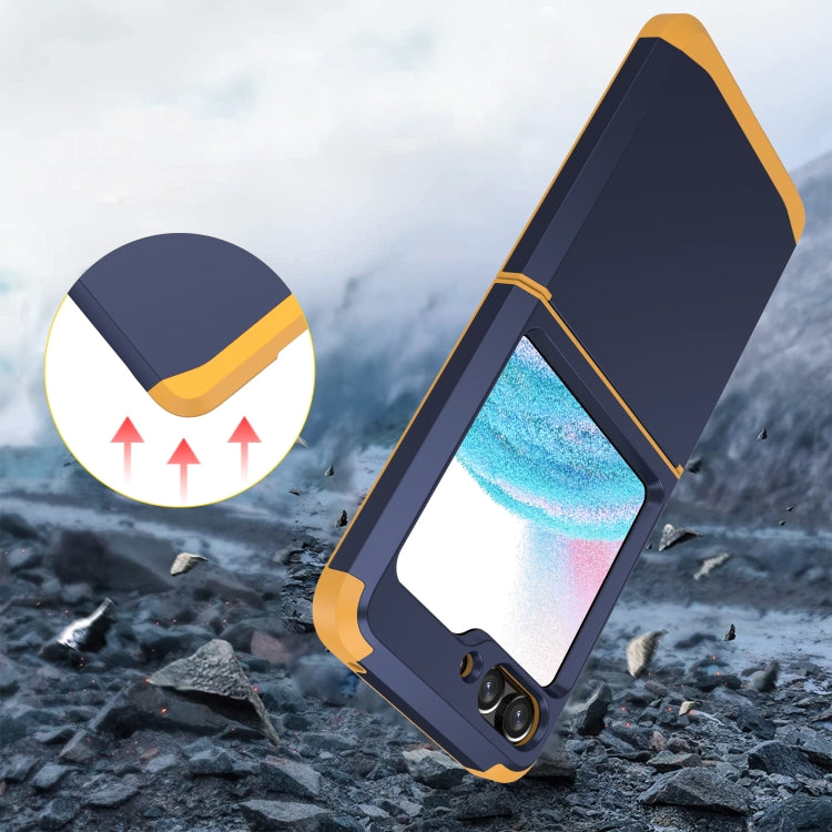 For Samsung Galaxy Z Flip5 SGP Armor 2 in 1 Color Contrast TPU Hybrid PC Phone Case