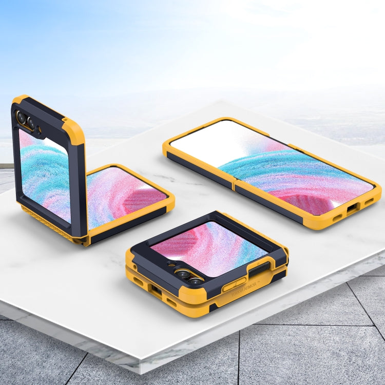 For Samsung Galaxy Z Flip5 SGP Armor 2 in 1 Color Contrast TPU Hybrid PC Phone Case