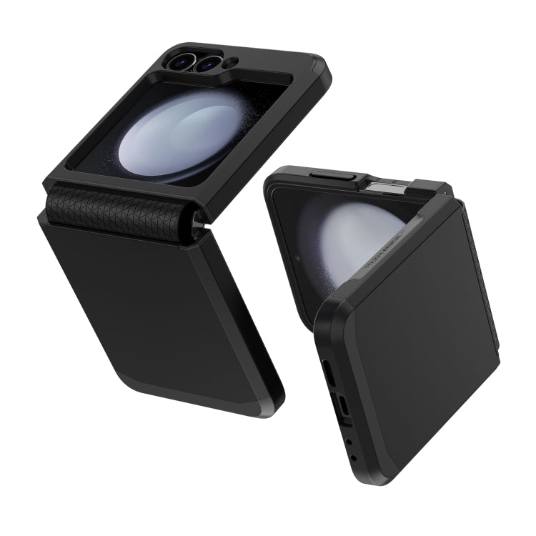 For Samsung Galaxy Z Flip6 / Flip7 FE SGP Armor 2 in 1 Color Contrast TPU Hybrid PC Phone Case