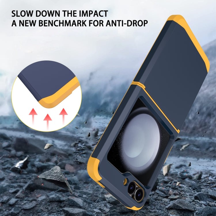 For Samsung Galaxy Z Flip6 / Flip7 FE SGP Armor 2 in 1 Color Contrast TPU Hybrid PC Phone Case