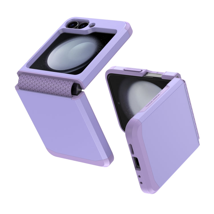 For Samsung Galaxy Z Flip6 / Flip7 FE SGP Armor 2 in 1 Color Contrast TPU Hybrid PC Phone Case