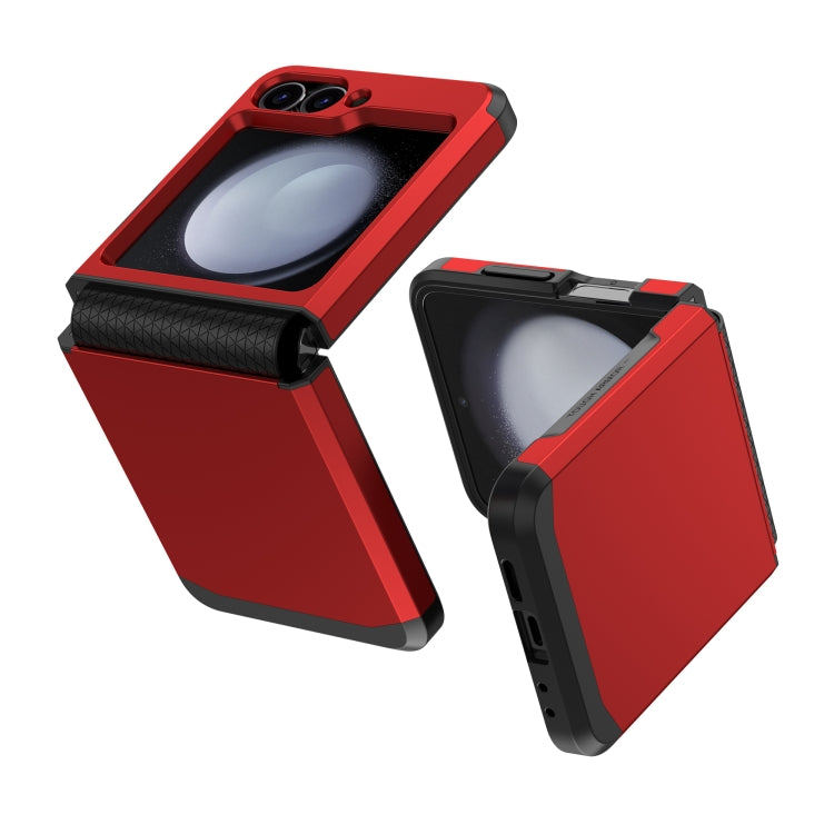 For Samsung Galaxy Z Flip4 5G SGP Armor 2 in 1 Color Contrast TPU Hybrid PC Phone Case
