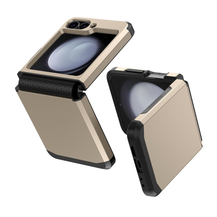For Samsung Galaxy Z Flip4 5G SGP Armor 2 in 1 Color Contrast TPU Hybrid PC Phone Case
