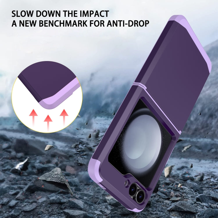 For Samsung Galaxy Z Flip4 5G SGP Armor 2 in 1 Color Contrast TPU Hybrid PC Phone Case