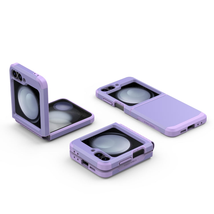 For Samsung Galaxy Z Flip4 5G SGP Armor 2 in 1 Color Contrast TPU Hybrid PC Phone Case