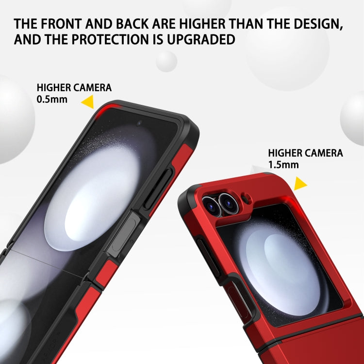 For Samsung Galaxy Z Flip3 5G SGP Armor 2 in 1 Color Contrast TPU Hybrid PC Phone Case