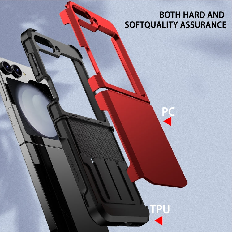 For Samsung Galaxy Z Flip3 5G SGP Armor 2 in 1 Color Contrast TPU Hybrid PC Phone Case