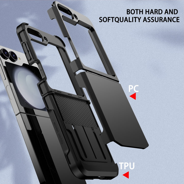 For Samsung Galaxy Z Flip3 5G SGP Armor 2 in 1 Color Contrast TPU Hybrid PC Phone Case