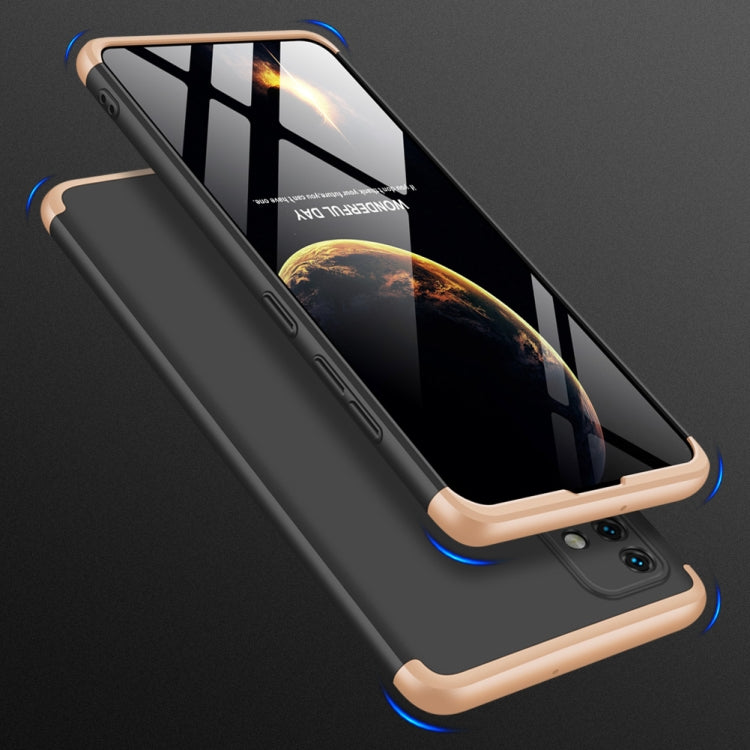 For Samsung Galaxy A51 GKK Three Stage Splicing Full Coverage PC Protective Case